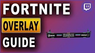 Fortnite Overlay Template | Download + Bearbeiten + Einbinden in Streamlabs OBS