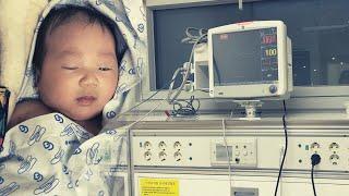 Rushing to the Emergency RoomㅣHospitalization | 2Months Old Kor-Phil Baby