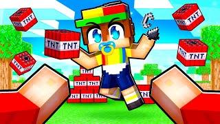 I Taught Baby Johnny How To Play Minecraft! (Bad Idea)