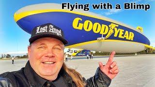 Flying in a $20 Million GoodYear Blimp (Zeppelin)