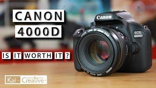 The Cheapest Canon DSLR! But is it Any Good? Canon 4000D  | Kaicreative | Freelance Filmmaker