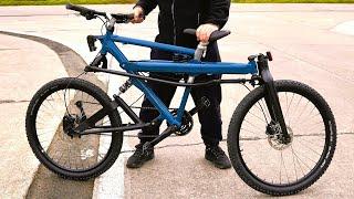 DIY Front-Wheel Drive Bicycle with Rear Wheel Steering | Epic Custom Bike Build