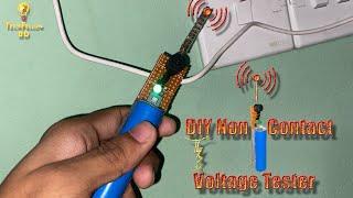  কন্টাক্টলেস এসি কারেন্ট টেস্টার  |  DIY Contactless AC Current Tester | BC547 Transistor Project 