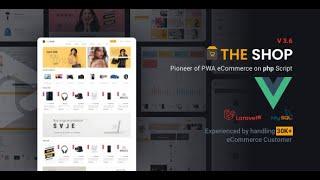How to Install The Shop PHP Laravel Script: A Step-By-Step Guide!  | PWA eCommerce CMS Script #php
