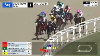 Gulfstream Park Carrera 1 - 19 de Diciembre 2024