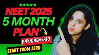 5-Month CHALLENGE to Crack NEET 2025 from Zero | Complete Series to Score 700+ in NEET 2025