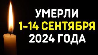 Знаменитости, умершие 1 – 14 сентября 2024 года / Кто из звезд ушел из жизни?