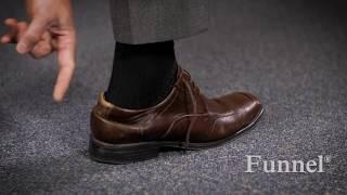 Hands-free shoe horn: the Funnel