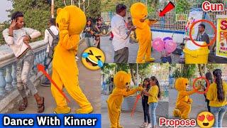 Teddy Bear Funny Dance in Public Place | 2023 New Video | Public Reaction | Crazy Teddy