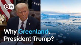 What's behind Trump's claim to Greenland and what do the Greenlanders think about it? |DW News