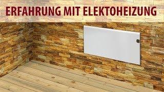 Elektroheizung - Erfahrung