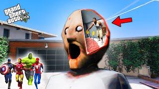 Franklin Control Granny Brain To Destroy Los Santos in GTA 5 | GTA 5 AVENGERS | A.K GAME WORLD