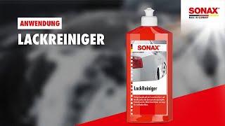 Anwendung SONAX LackReiniger