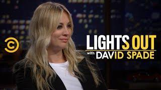 Kaley Cuoco Blocks David Spade on Instagram - Lights Out with David Spade