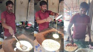 Rahama Famous Double Egg Chicken Kathi Roll  || Street Style Chicken Kathi Roll Preparation