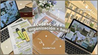 Regreso a clases + Haul de Material Escolar | Update de mi vida en la universidad 