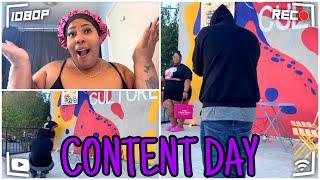 CONTENT DAY VLOG + TAKING PICS FOR INSTAGRAM | DEE RICHELLE