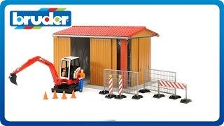 Bruder Toys bworld Construction Machine Hall #62020