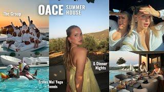 Wochenvlog aus dem OACE SUMMER HOUSE - New People, Yoga & Tennis, White Night und ganz viel Mehr ️