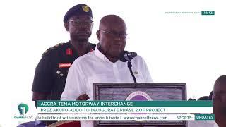 Another One! President Akufo-Addo Inaugurates Phase II of Tema Motorway Interchange | FULL SPEECH!