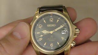 Seiko Gold Alpinist - Unboxing