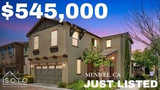 Moving to Menifee  | Inside a $545,000 home near Menifee town center!