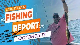 Lake St. Clair Fishing Report | October 17