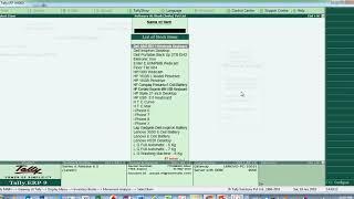 Inventory Reports in Tally.ERP 9