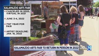 Kalamazoo Arts Fair to return in person in 2022