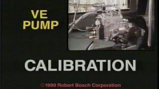 BOSCH VE-Pump Calibration