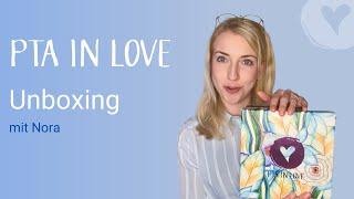 Unboxing der aktuellen PTA IN LOVE-Box mit Nora