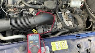 Z22YH PWM of the fuel pressure regulator