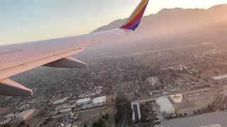 Morning Takeoff from Ontario CA (ONT) - Southwest Boeing 737-7CT (N7825A)