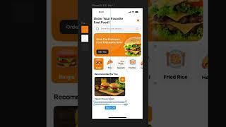 Food App UI UX Design | Figma #shorts #appdesign #uidesign #uiux