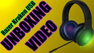 Unboxing Video Razer Kraken USB Headset Welcome to the Cult of Razer