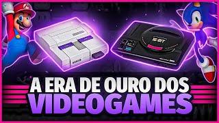 A 4ª Geração de Videogames: Mega Drive, SNES, Neo Geo, PC Engine e muito mais!