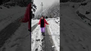 Puchona pucho muja ️ #lachung #snow #northsikkim #shortvideo #sikkim #masti