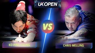 KO PING CHUNG VS CHRIS MELLING | 2023 UK OPEN POOL CHAMPIONSHIP #billiards #9ballpool #highlights