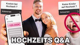 Hochzeits Q&A Kosten , Regeln, Fails, Secrets | Jonathan und Alina