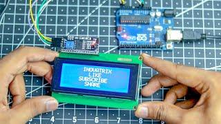 ARDUINO 20x4 LCD i2c Tutorial | How to Print Text On LCD Display