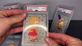 Huge 1990 Topps Simpsons PSA Return! ($1,000+ PROFIT!)