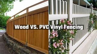 K Brothers Fence Inc. - Wood VS. PVC Vinyl Fencing