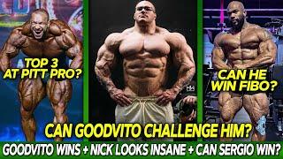 Can Good Vito Crack the TOP 3 at Pittsburgh Pro? + Nick Walker is MASSIVE + Sergio Oliva 5 Days Out