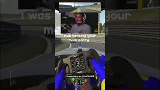 Intimidated  #viral #f1 #f2 #3 #f4 #iracing #racing #racinggames #funny #troll #brazil #interlagos