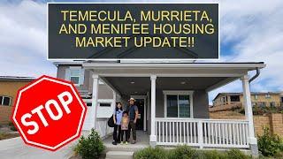 Temecula, Murrieta, and Menifee Housing Market Update!! Statistics You Need To Know