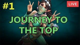 Paladins Live Competitive Gameplay Journey To TOP 100  [Live Stream #1]