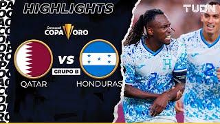 Resumen y goles | Qatar VS Honduras | Copa Oro 2023 | TUDN