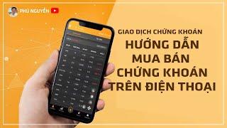 Hướng dẫn đặt lệnh mua bán chứng khoán qua điện thoại