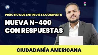 Ciudadanía Americana 2024 Practica de entrevista con respuestas