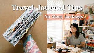 Ultimate Guide to Travel Journaling: TIPS & NO BACKLOGS | Janethecrazy